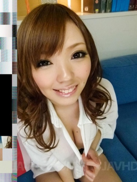 Japanese girl Megu Kamijo exchanges oral sex with a couple of boys
