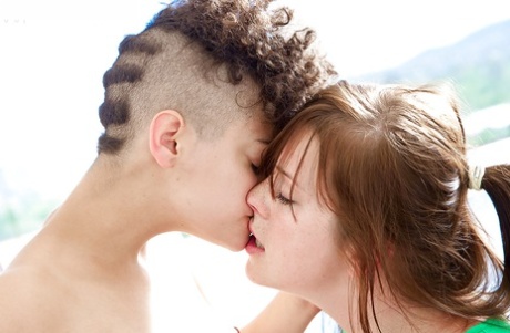 Punk chicks Iveta and Lynley explore the joys of lesbian sex