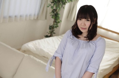Japanese girlfriend Moe Nashiki gives a superb titjob before getting creampied