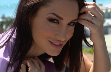 Casey Calvert takes off sporty uniform and finally, lets take pics of asshole
