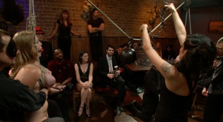 Public Disgrace performed by Cassandra Calogera, James Deen Naked Images