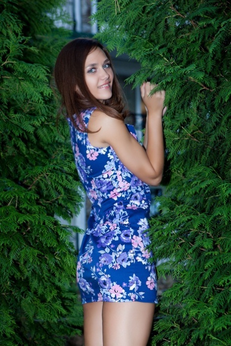 Young goddess Zlatka A shows off her tight booty & her gorgeous breasts
