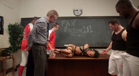 Hardcore Gangbang starring John Johnson, John Strong Naked Pics