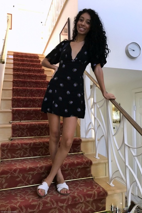 Skinny Black Hairy Pussy