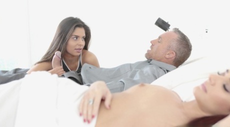 Pretty teens have hardcore sex with hung men in a wild IR compilation