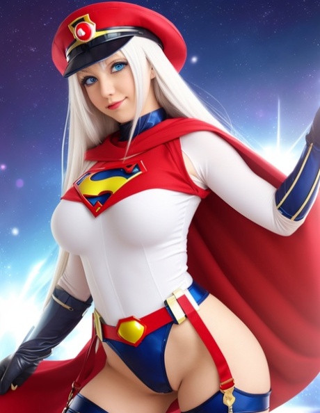 Hentai AI generated babe Ohamo teases with her gorgeous big tits
